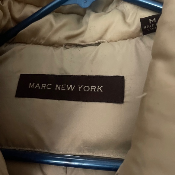 Marc New York Puffer Coat with Faux Fur Hood – Size M - Picture 3 of 4